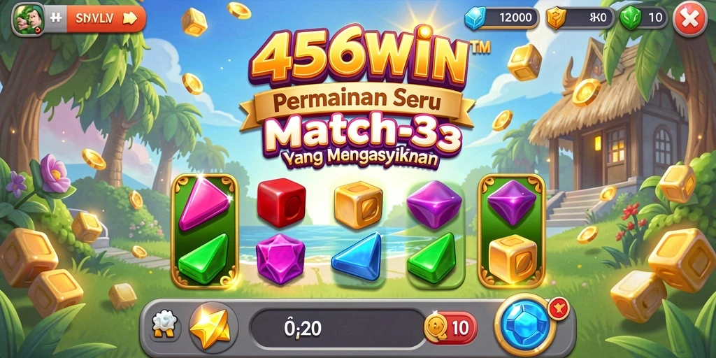 Screenshot menampilkan gameplay seru dan penuh warna di 456WIN.