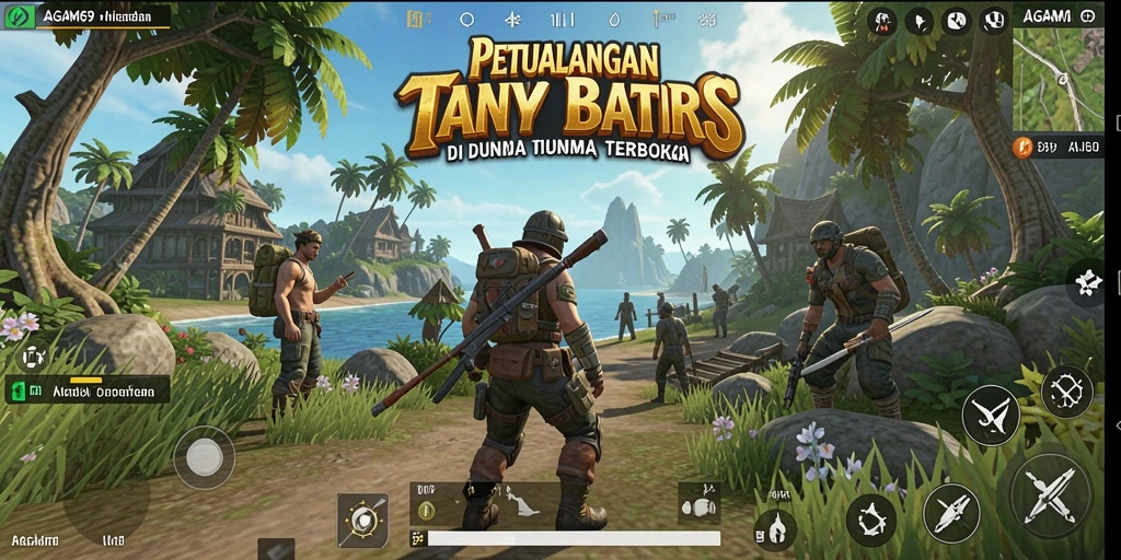 Tampilan gameplay menakjubkan di dunia terbuka AGAM69.