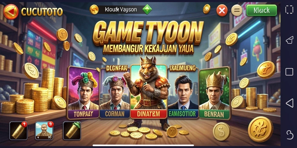 Tampilan gameplay CUCUTOTO yang menarik dan mendalam.
