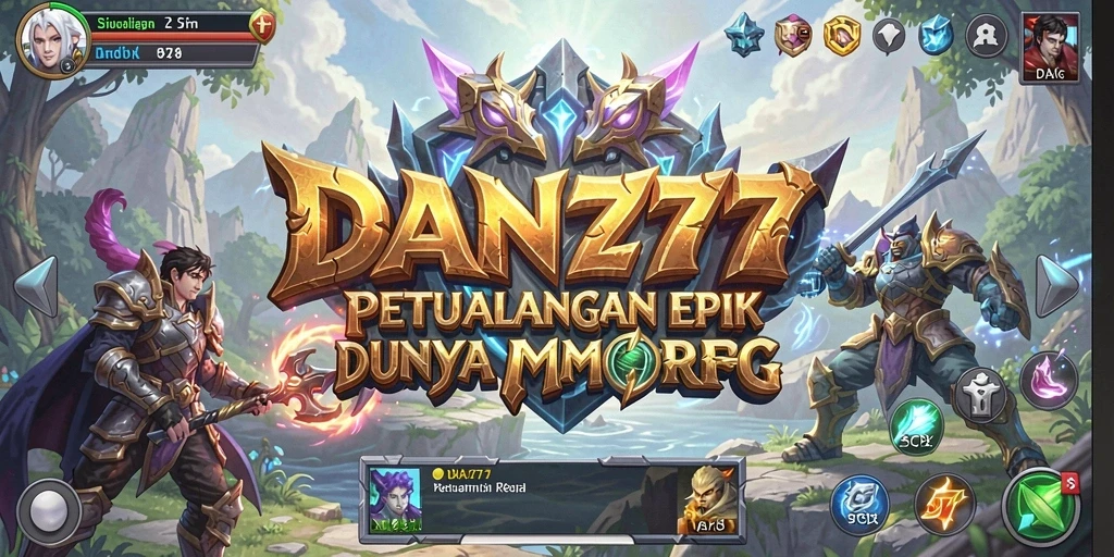 Tampilan gameplay menarik pada DAN777 dengan aksi epik dan petualangan seru.