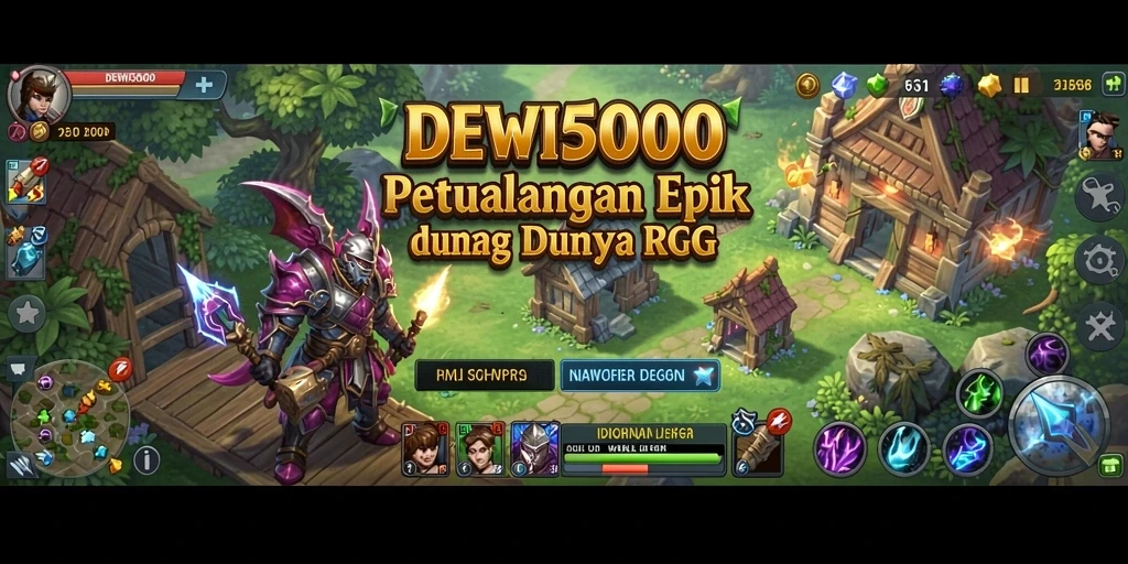 Screenshot DEWI5000 menampilkan aksi seru dalam dunia RPG yang menakjubkan.