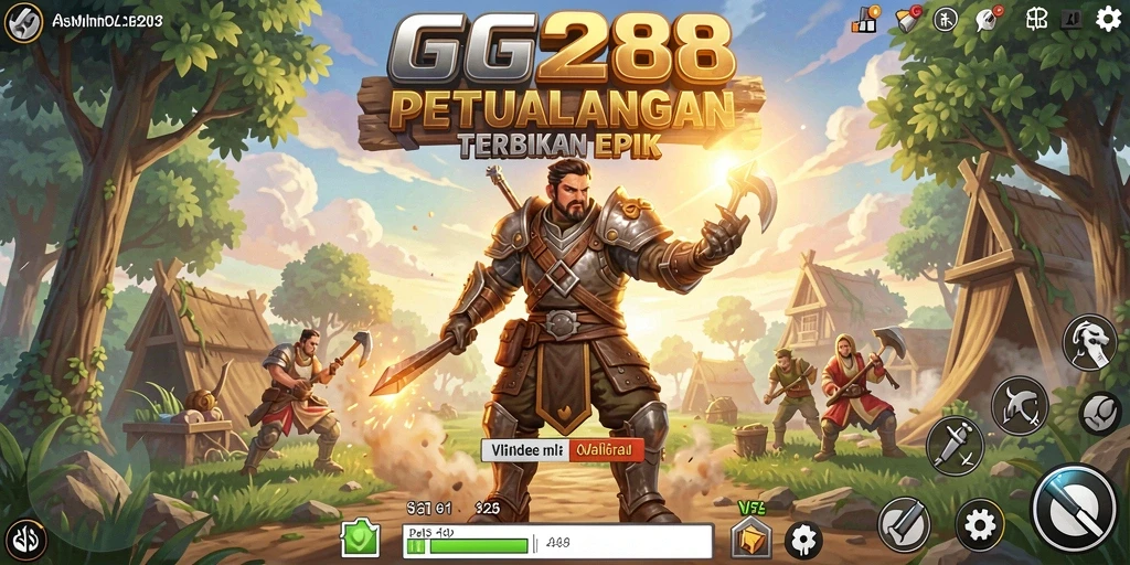 Gameplay GG288 menampilkan petualangan seru di dunia terbuka.
