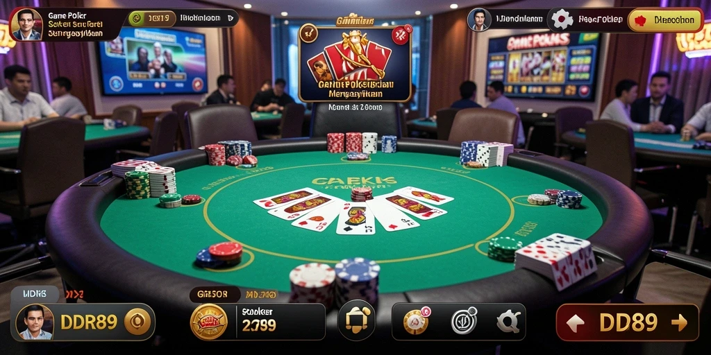 Tampilan gameplay seru dalam aplikasi IDR89 yang memukau.