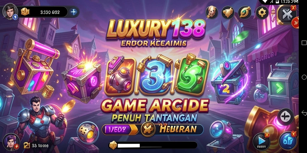 Tampilan gameplay seru dari LUXURY138 yang sangat menghibur.