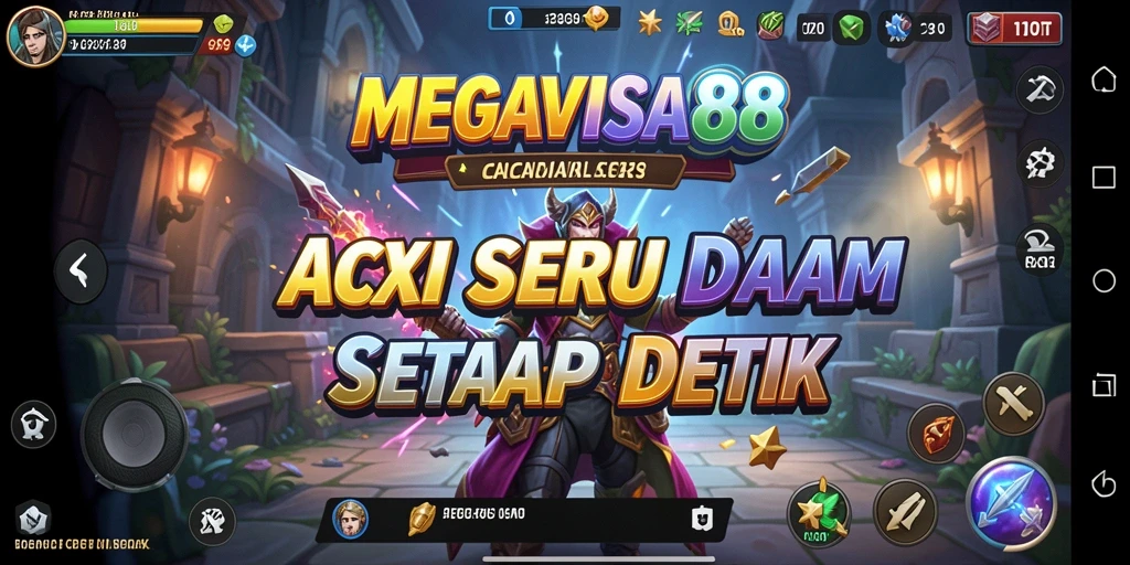 Gameplay seru dalam MEGAVISA88 dengan aksi mendebarkan.