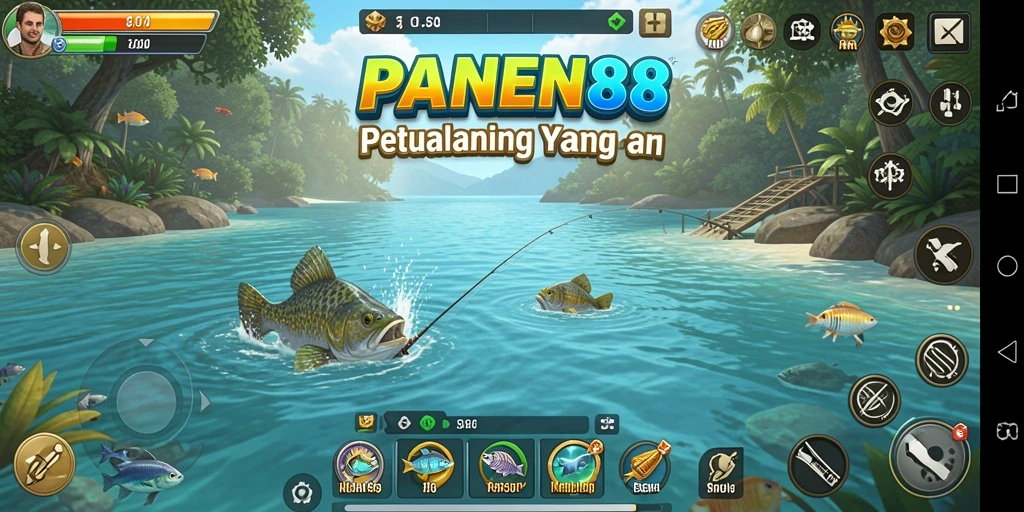 Tangkapan ikan yang memukau di gameplay PANEN88.