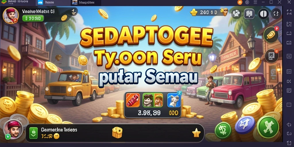 Tampilan gameplay SEDAPTOGEL yang menarik dan penuh warna.