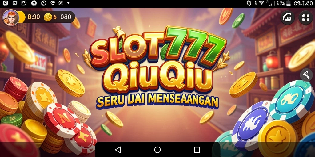 Tampilan gameplay menarik dari SLOT777 dengan suasana penuh warna.
