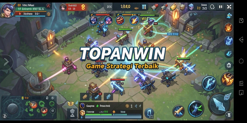 Tangkapan layar utama menampilkan strategi mendalam dalam <strong>TOPANWIN</strong>.